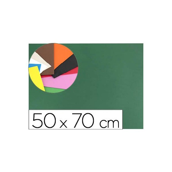 PLACA GOMA EVA 50x70CM VERDE ESCURO