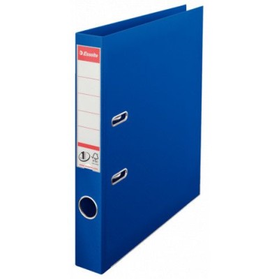 PASTA  ARQUIVO PVC ESSELTE Nº1  C/ CALHA METALICA A4 L/E 50MM AZUL
