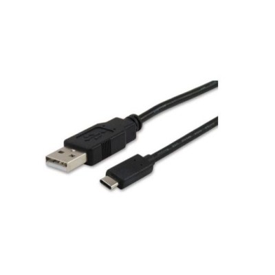 CABO USB-A PARA USB-C  M/M 1MT PRETO