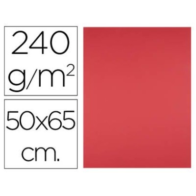 CARTOLINA 50x65cm 240/250gr. VERMELHO