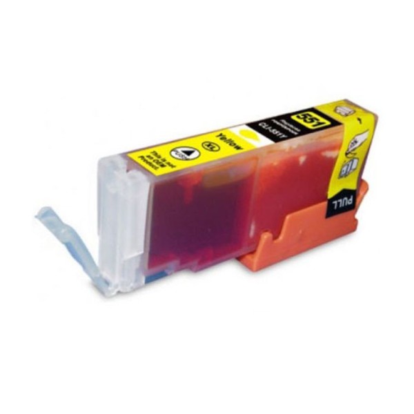 TINTEIRO COMPATIVEL C/ CANON CLI551XL AMARELO