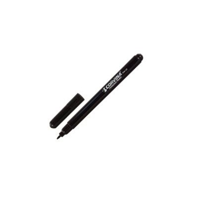 MARCADOR ACETATO PERMANENTE EPENE / CORVINA PTA FINA PRETO