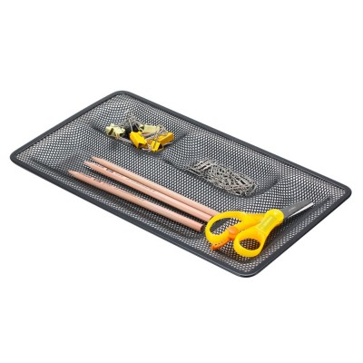 ORGANIZADOR DE SECRETARIA 5DIV. 320x35x135mm REDE PRETO