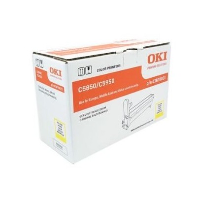 TONER OKI C5850 AMARELO 6K ORIGINAL