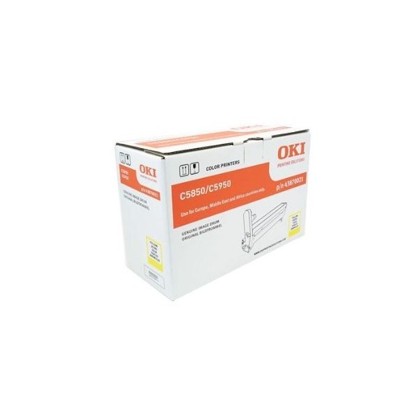 TONER OKI C5850 AMARELO 6K ORIGINAL