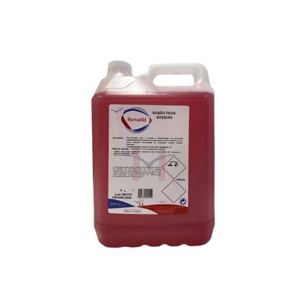 LIMPADOR C/ SABAO ROMATILD PRONTO P/ MADEIRAS  5 LT