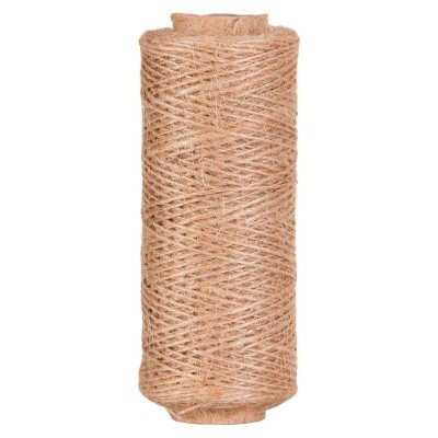 NOVELO FIO JUTA NATURAL FINO 100M