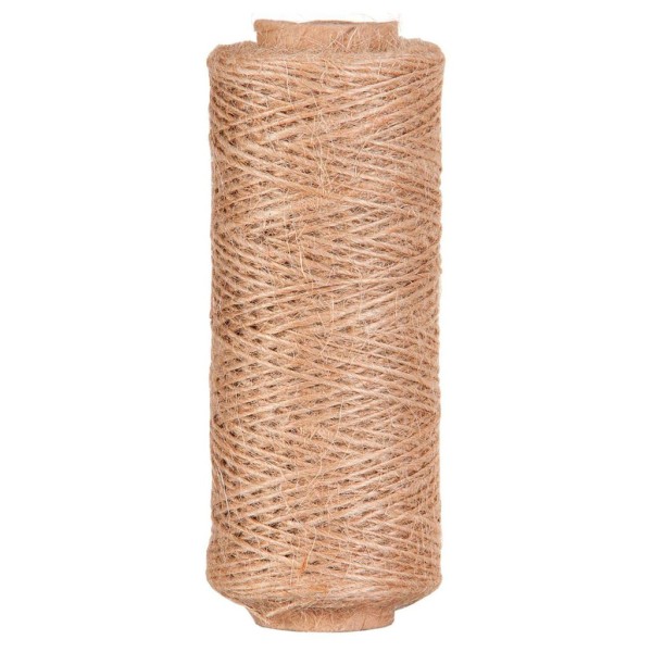NOVELO FIO JUTA NATURAL FINO 100M