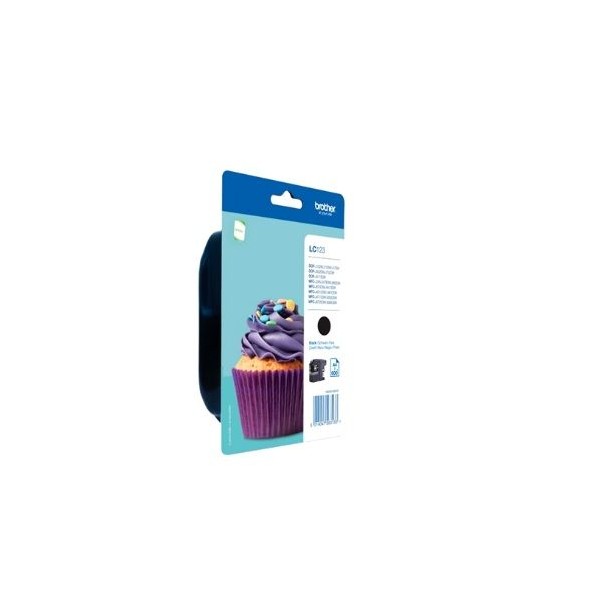 TINTEIRO BROTHER LC123 PRETO ORIGINAL