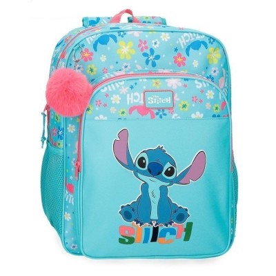 MOCHILA ESCOLAR DISNEY STITCH ALOHA