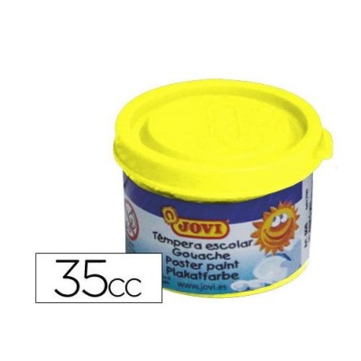 GUACHE LIQUIDO JOVI ESCOLAR (LAVAVEL) 40ML AMARELO LIMAO