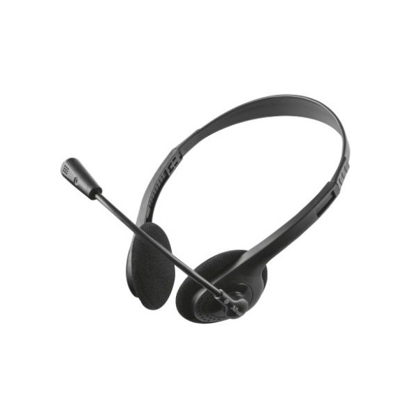 HEADSET TRUST ZIVA C/ FIO E MICROFONE