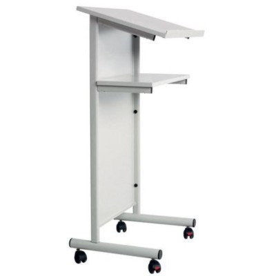 PULPITO 110x60x40cm  P/ CONFERENCIAS CLASSIC CINZA