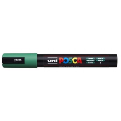 MARCADOR UNIBALL POSCA PC5M 1,8mm VERDE
