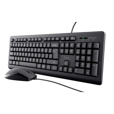 TECLADO + RATO TRUST PRIMO  USB C/ FIO 1.8MT