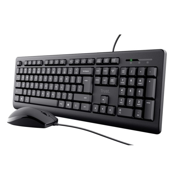 TECLADO + RATO TRUST PRIMO  USB C/ FIO 1.8MT