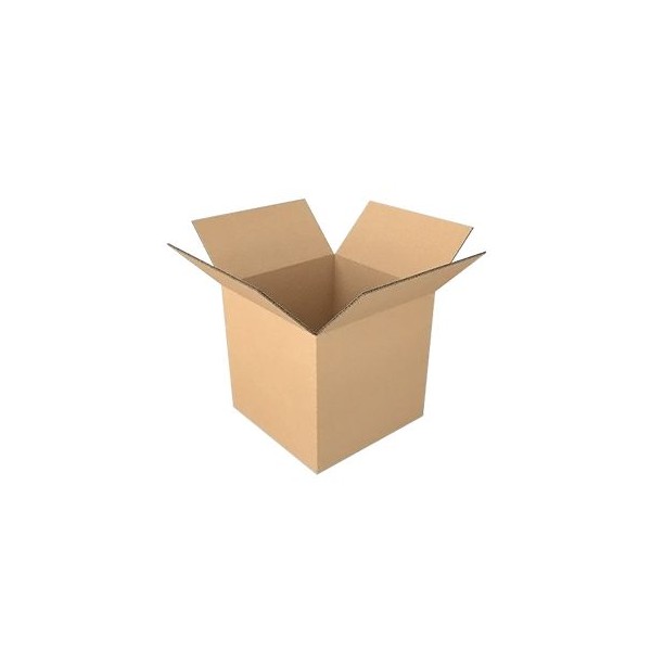 CAIXA CARTAO PAREDE SIMPLES KRAFT 23x23x23cm