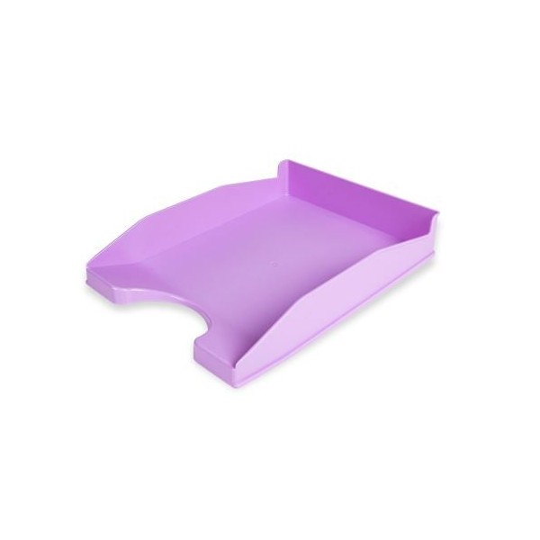 TABULEIRO PLASTICO PORTA DOCUMENTOS OPACO LAVANDA