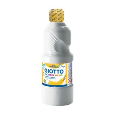 GUACHE LIQUIDO GIOTTO ESCOLAR (LAVAVEL) 500ML BRANCO