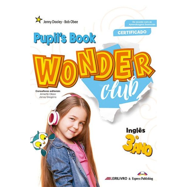 Livro Wonder Club 3.º Ano Livro Do Aluno + Licença Digital 2025