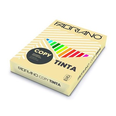RESMA PAPEL FOTOCOPIA FABRIANO COPY TINTA A4 80GR. CREME / MARFIM (F662)