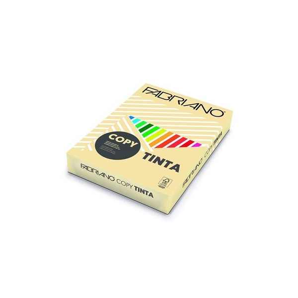RESMA PAPEL FOTOCOPIA FABRIANO COPY TINTA A4 80GR. CREME / MARFIM (F662)