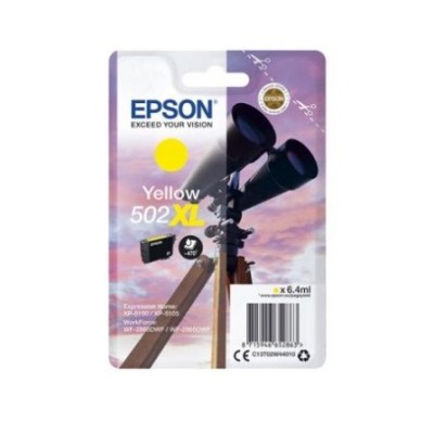 TINTEIRO EPSON 502XL AMARELO ORIGINAL