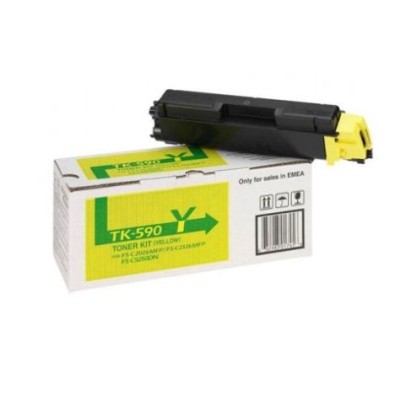 TONER KYOCERA TK590 AMARELO 5K ORIGINAL