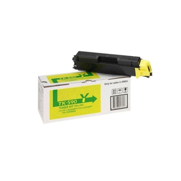 TONER KYOCERA TK590 AMARELO 5K ORIGINAL