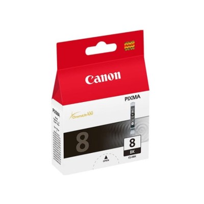 TINTEIRO CANON CLI8 PRETO ORIGINAL