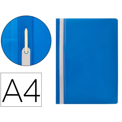 CLASSIFICADOR QC C/ FERRAGEM PP CAPA TRANSP. AZUL