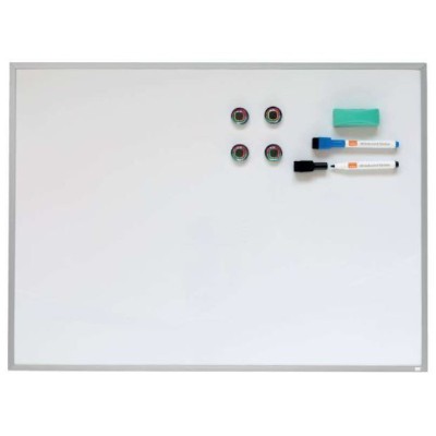QUADRO BRANCO DE PAREDE NOBO 43x59CM - MAGNETICO C/ ACESSORIOS