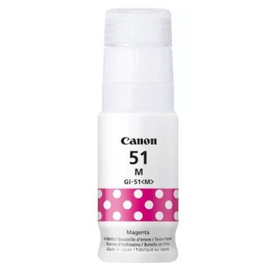 TINTEIRO ECOTANK CANON GI51M 70ML MAGENTA 7.7K ORIGINAL