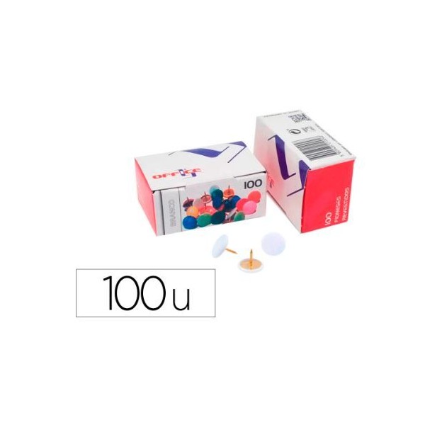 PIONESES LISMANIA OFFICE  COR BRANCO Cx100unid.