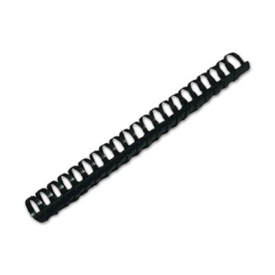 ARGOLAS PVC ENCADERNAR 10MM 60FLS PRETO 100unid.