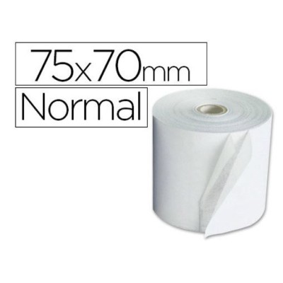 ROLO PAPEL AUTOCOPIATIVO 75x70x11 3 VIAS (BRANCOx3) PACK(10unid)
