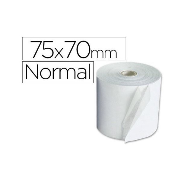 ROLO PAPEL AUTOCOPIATIVO 75x70x11 3 VIAS (BRANCOx3) PACK(10unid)