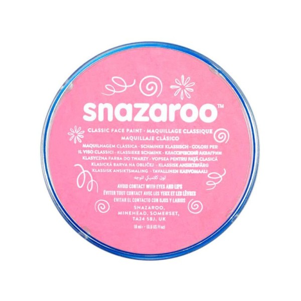 PINTURA FACIAL SNAZAROO CLASSIC 18ML ROSA PALIDO