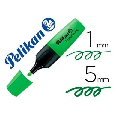 MARCADOR FLUORESCENTE PELIKAN TEXTMARKER 490 VERDE