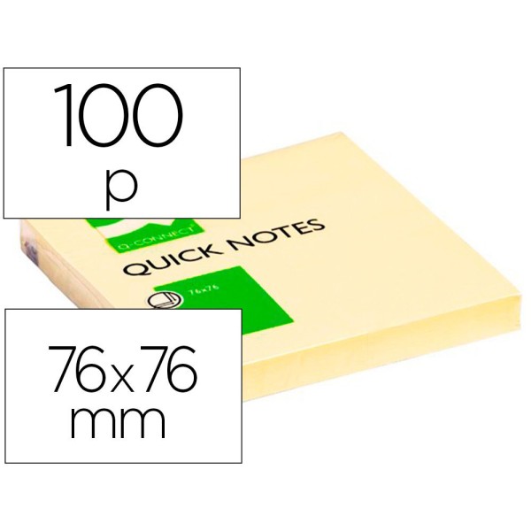 BLOCO NOTAS / POST IT  75/76x75/76mm AMARELO