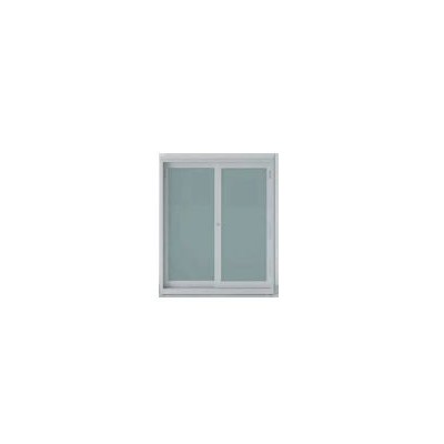 ARMARIO METALICO C/ PORTA CORRER VIDRO TRANSPARENTE 1000 x1535 x 425mm C/ 3 PRATELEIRAS AMOVIVEIS CINZA