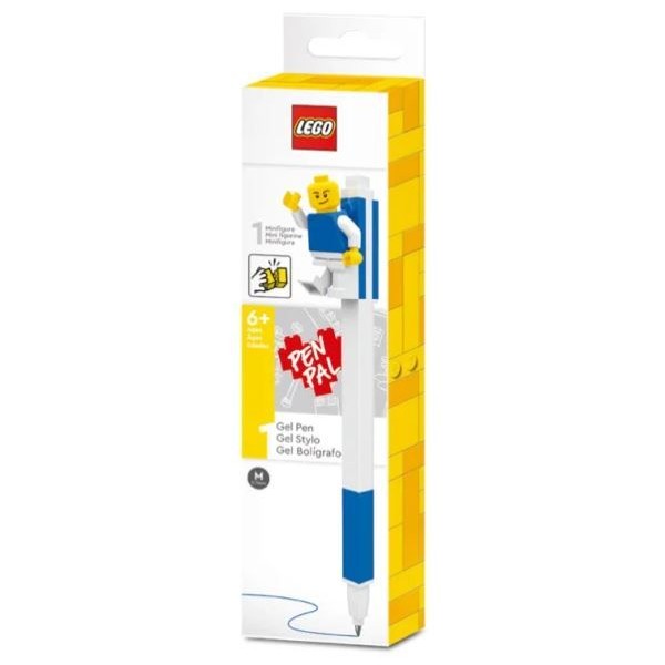 ESFEROGRAFICA LEGO GEL 0,7mm AZUL C/ FIGURA