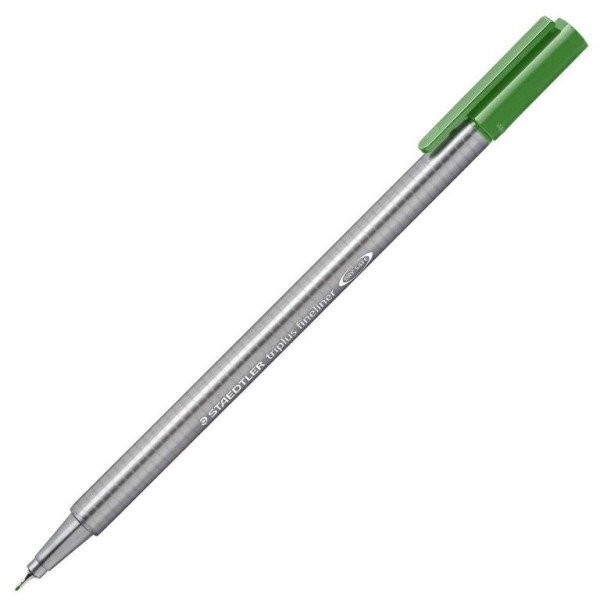 MARCADOR FINO STAEDTLER TRIPLUS 334 0.3MM  VERDE