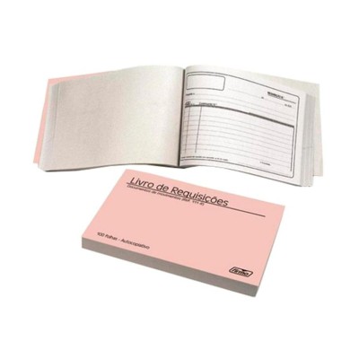 LIVRO REQUISIÇOES 111R  100FLS AUTOCOPIATIVO