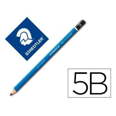 LAPIS CARVAO GRAFITE STAEDTLER MARS LUMOGRAPH 5B