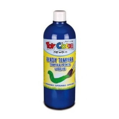 GUACHE LIQUIDO PRONTO TOY COLOR 1LT  AZUL COBALT
