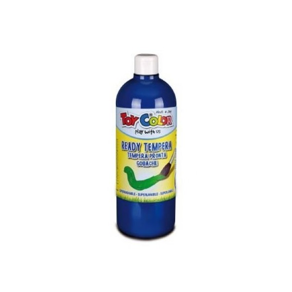 GUACHE LIQUIDO PRONTO TOY COLOR 1LT  AZUL COBALT
