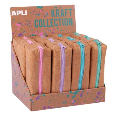 ESTOJO APLI  KRAFT COLLECTION 185x75x55mm