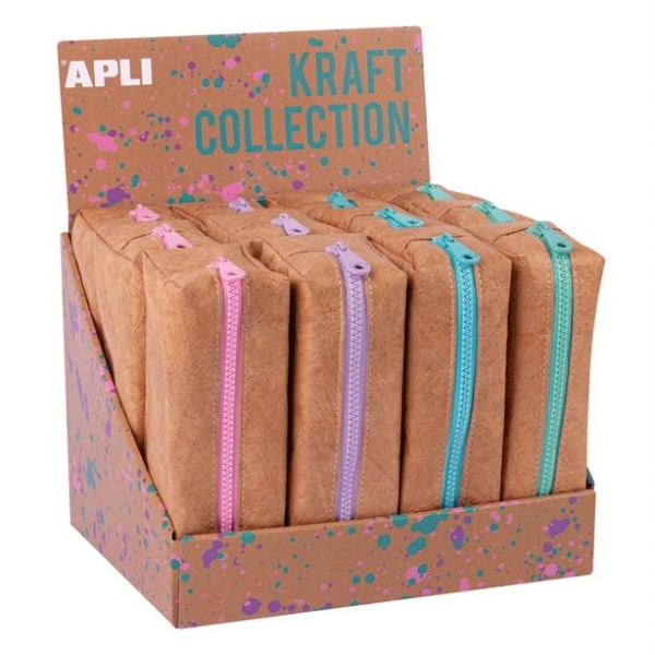 ESTOJO APLI  KRAFT COLLECTION 185x75x55mm