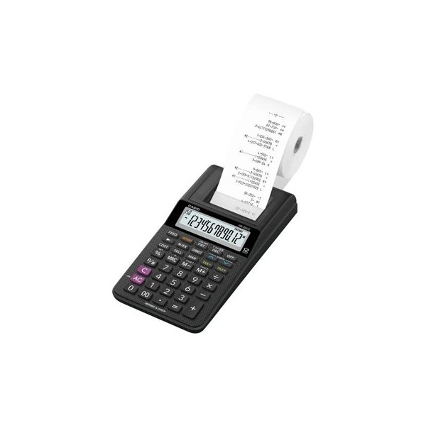 CALCULADORA DE SECRETARIA CASIO HR8 RCE C/ ROLO 12DIG
